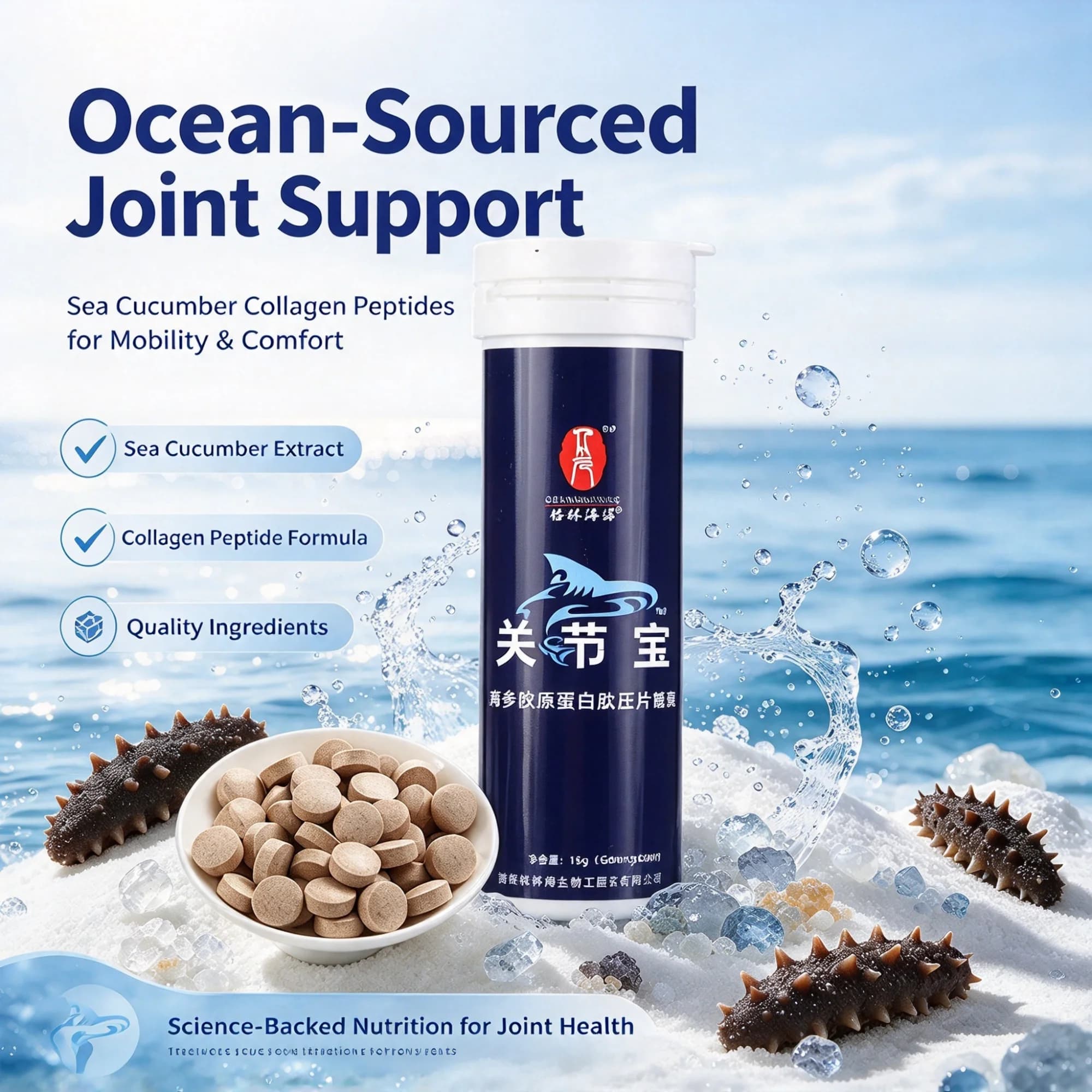Joint Support Candy with Sea Cucumber Collagen - 1